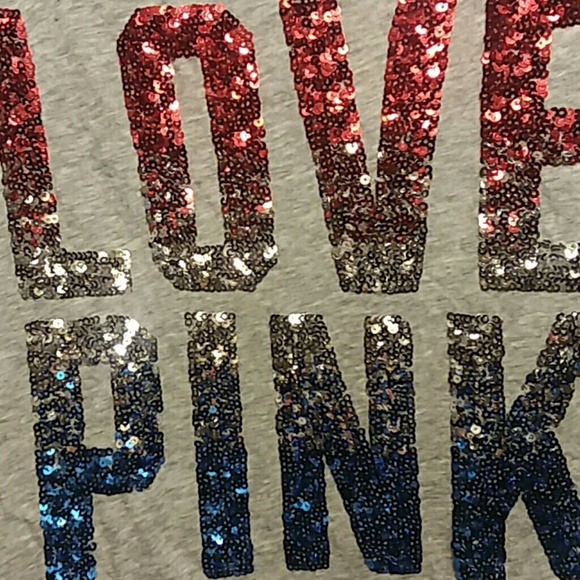 Vs pink blingy tee - Picture 2 of 2
